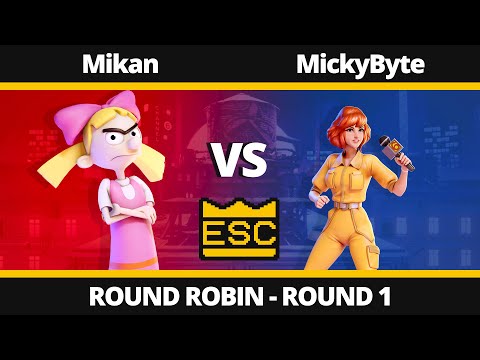 NASB at ESC 18 - Round 1 - Mikan (Helga) Vs. MickyByte (April O'Neil) - EU Tournament