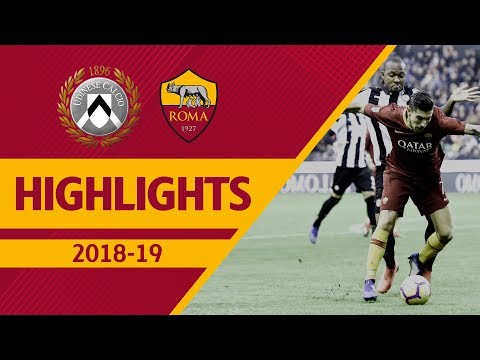 Udinese-Roma 1-0, Serie A Highlights 2018-19
