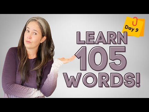 LEARN 105 ENGLISH VOCABULARY WORDS | DAY 9 (LEARN 105 ENGLISH VOCABULARY WORDS | DAY 9)