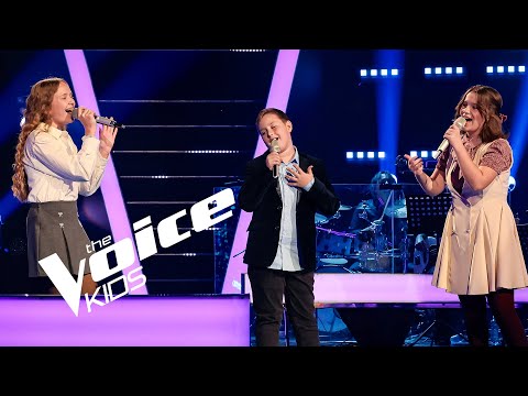 Pina, Nika, David – “Božić bijeli" | Troboj 1 | The Voice Kids Hrvatska | Sezona 2