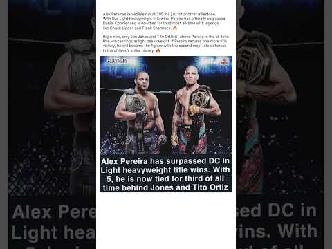 Alex Pereira’s Ascent A Legacy Forged in Octagon Dominance