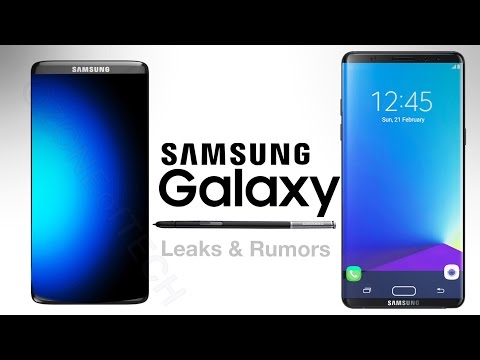 Samsung Galaxy S8 & Note 8 - Latest Leaks & Rumors! Video