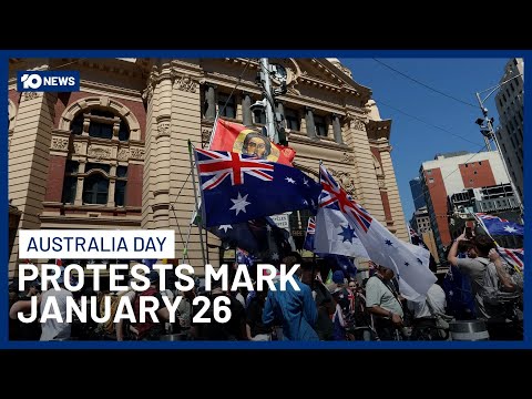 Tens Of Thousands March For Invasion Day Rallies To Mark January 26 In Australia | 10 News