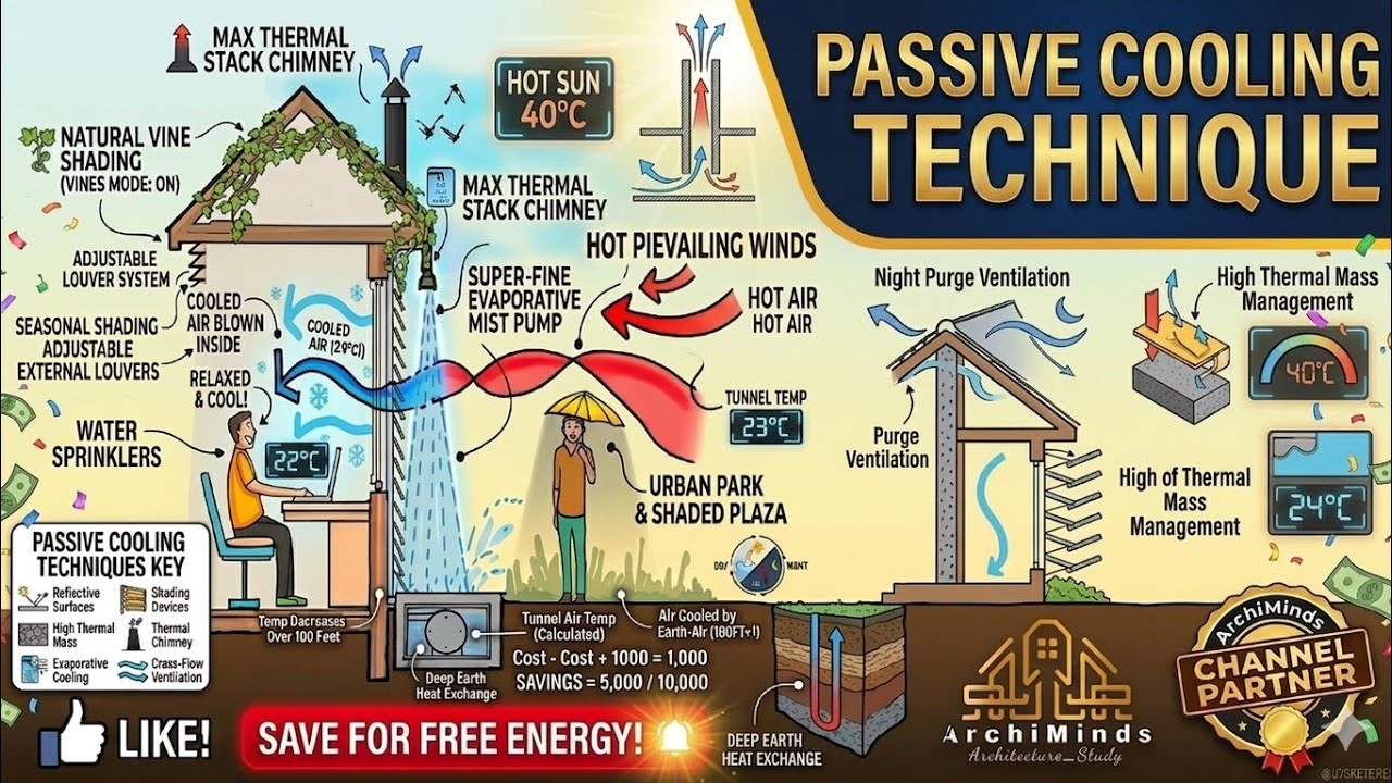 passive cooling techniques