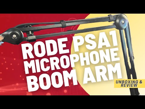 This Mic Arm Is the Yardstick For All Others! - Rode PSA1 Microphone Boom Arm