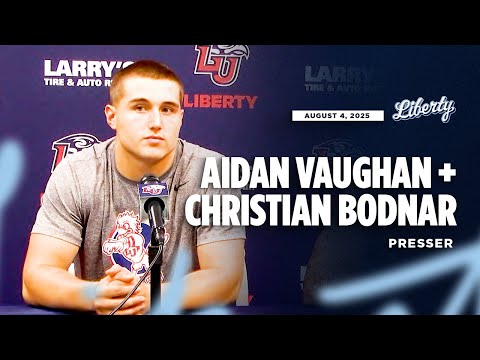 Aidan Vaughan & Christian Bodnar Talk About Fall Camp