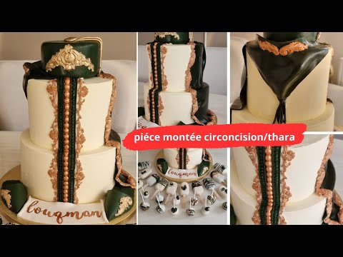 Piéce montée thara/circoncision, théme beldi en détails