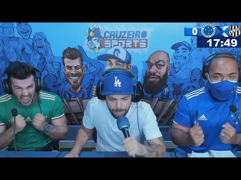 ⚽GOL - CRUZEIRO 1X0 PONTE PRETA - JORNADA ESPORTIVA CRUZEIRO SPORTS - BRUNO JOSÉ GOLAÇO NA ARENA 6X1