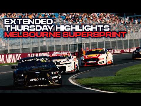 Extended Thursday Highlights - Melbourne SuperSprint | 2026 Repco Supercars Championship