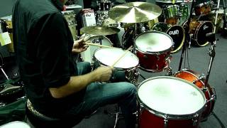 Video thumbnail for DW Collector's Series Stainless Steel 6.5" x 14" Snare Drum by Boston Drum Center