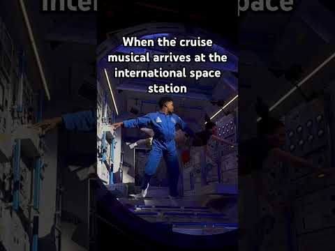 Thumbnail for Cruise Musical on the International Space Station #musical #royalcaribbean  #symphonyoftheseas
