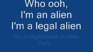 Download lagu englishman in New York by The Sting with lyrics mp3