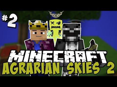 Agrarian Skies 2 - Ep.2 - Reward Bag Hype! [HQM Mod Pack]