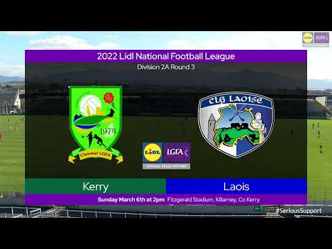 2022 03/06 Kerry v Laois - Lidl NFL Div 2A
