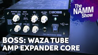 Video thumbnail for NAMM 2025: BOSS Waza Tube Amp Expander Core by Sweetwater Soundcheck