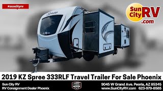 2019 KZ Spree 333RLF Travel Trailer For Sale Phoenix | Sun City RV Consignment Dealer