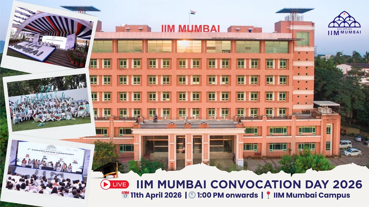 IIM Mumbai 3rd Annual Convocation 2026