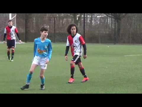 28-01-2017 : SC Feyenoord 013-1 - JVOZ 013-2 ; tweede helft