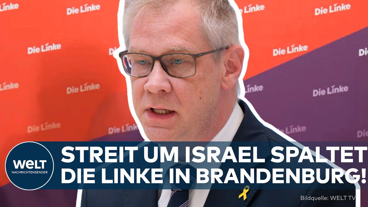 BRANDENBURG: Antisemitismusbeauftragter kehrt der Linkspartei den Rücken nach Israel-Streit!