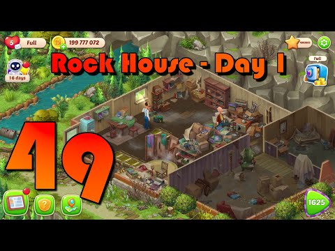 My New Radio Station - Playrix Homescapes - Rock House Day 1 - Lake House Part 49 - Android Gameplay