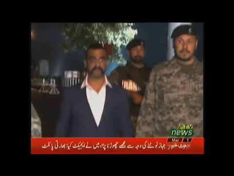 Pakistan hands over captured Indian pilot, giving him back to India at a border crossing in a promised gesture of peace. (March 1)