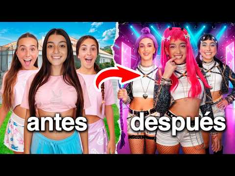 MIS HIJAS SE TRANSFORMAN EN LAS GUERRERAS K-POP! *cambio extremo!*