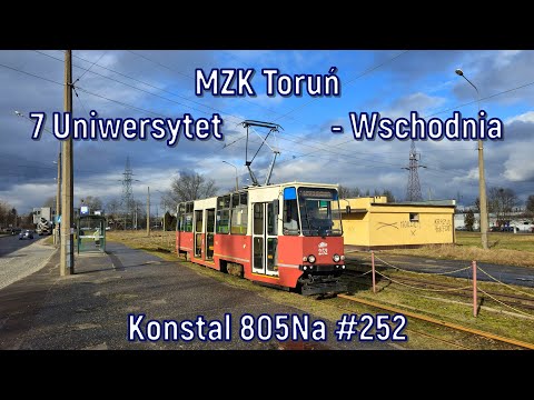 MZK Toruń - linia 7, Konstal 805Na #252