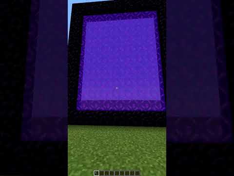 How Big Can Be Nether Portal In Minecraft