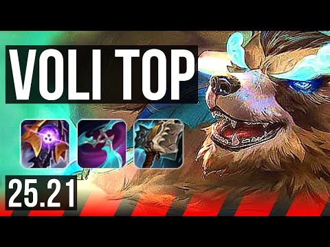 VOLIBEAR vs MORDEKAISER (TOP) | 11 solo kills, 42k DMG, Dominating | EUW Master | 25.21