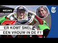 Vrouwelijke autocoureur: 'Formule 1 is realistisch'