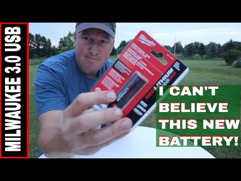 NEW MILWAUKEE USB 3.0 AH BATTERY UPGRADE // REVIEW & TESTING!