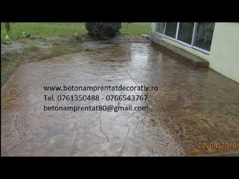 Beton Amprentat Bucuroaia - Bihor Tel.0761350488 -0766543767