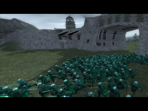 Silmarillion Total War: Elves and Men Hold their Homes against and Undead Horde