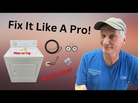 How To Replace a Dryer Belt (Whirlpool-Style Dryers)