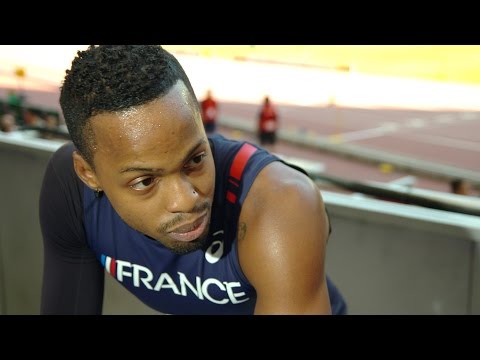 WCH 2015 Beijing - Dimitri Bascou FRA 110m Hurdles Heat 5