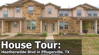 MLS House Tour: 315 N. Heatherwilde Blvd in Pflugerville, TX - Updated Townhome in Carrington Court