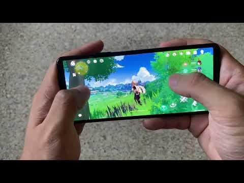 Sony Xperia 10 IV Genshin Impact gameplay