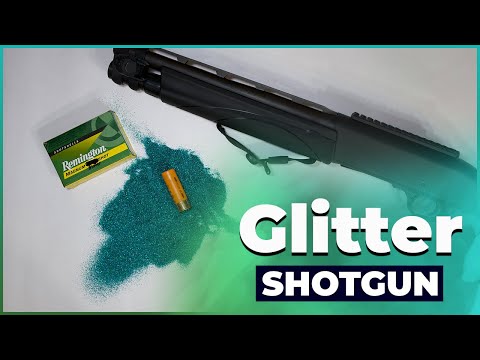The World's First Glitter Shotgun Shell!