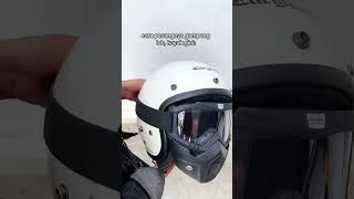 Download lagu Helmet with protective glass   cool!! #taffware #bolfo #masker #trending #ytshort #fyp #motor #mask mp3