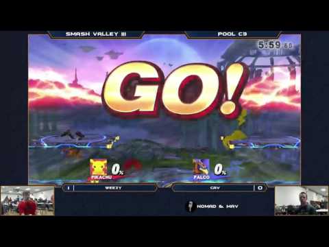 Smash Valley III Wii U Singles Pools - Weezy vs CAV