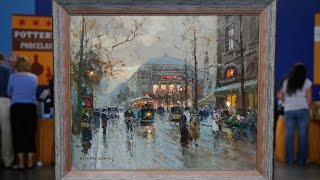 Top Finds: 1959 Édouard Cortès Oil Painting