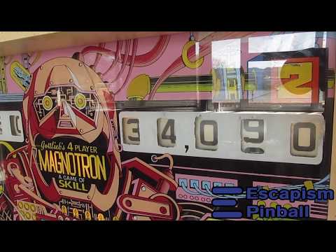 Pinball repair - Servicing a Magnotron. Part 3.