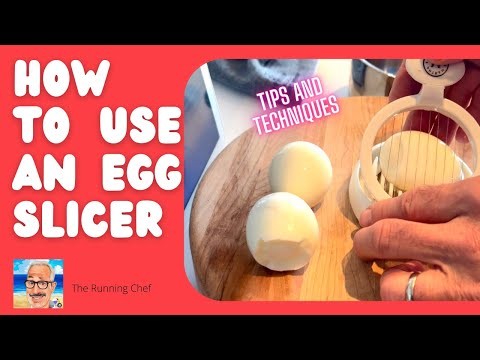 How to use an Egg Slicer