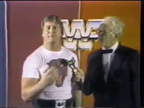 Roddy Piper slaps Billy Red Lyons (07-28-1984)
