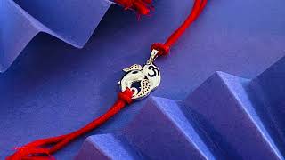 Silver Rakhis by KuberBox - Authentic 925 Sterling Silver Rakhis for Your Brother