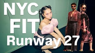 【Runway 27】NYC FIT 人生初ランウェイ！！！！Vlog 2024