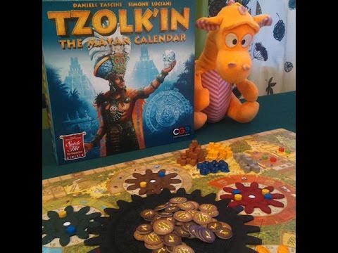 Tzolkin: The Mayan Calendar - Gameplay Runthrough - Part1