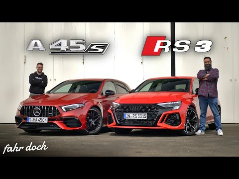 SO POWERFUL! AND SO EXPENSIVE! AUDI RS3 vs. Mercedes A45s AMG DUEL | Drive it