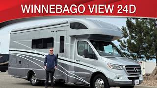 A preview image of the linked video showcasing 2024 Winnebago View 24D