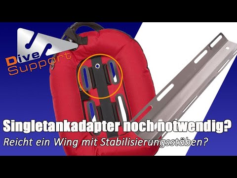Stabilisierungsstäbe anstatt Singletankadapter. Sinnvoll? Hat der STA Vorteile? | DiveSupport